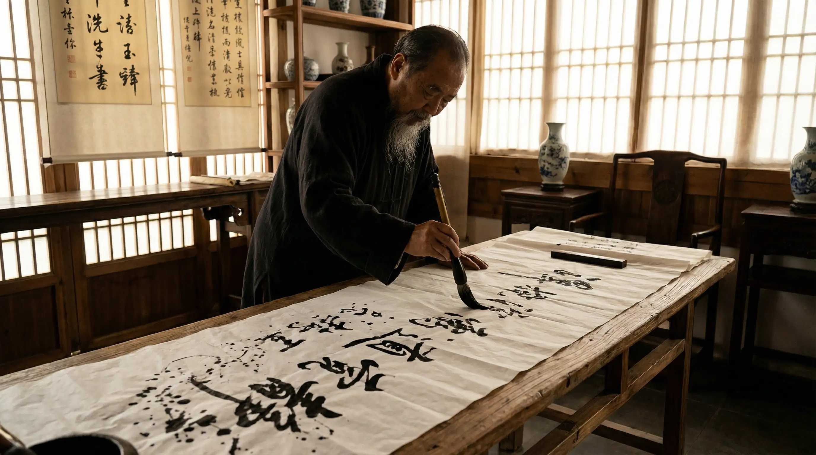 国产自拍 书法艺术视频封面